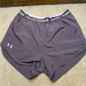 Under Armour Women's Athletic Shorts dark purple